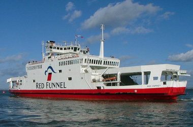 Red Funnel vehicle ferry